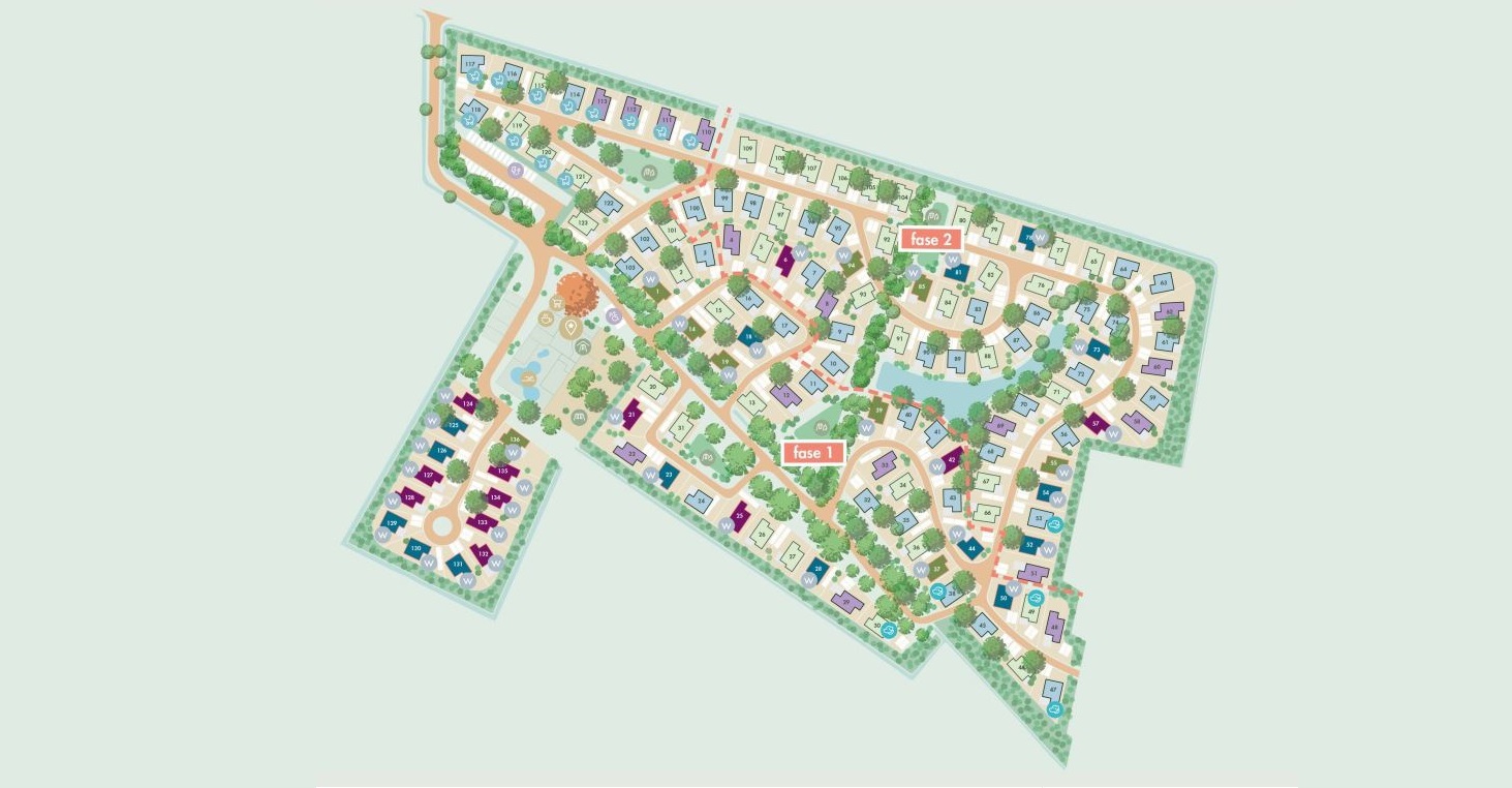 Plattegrond Grotelsche Heide