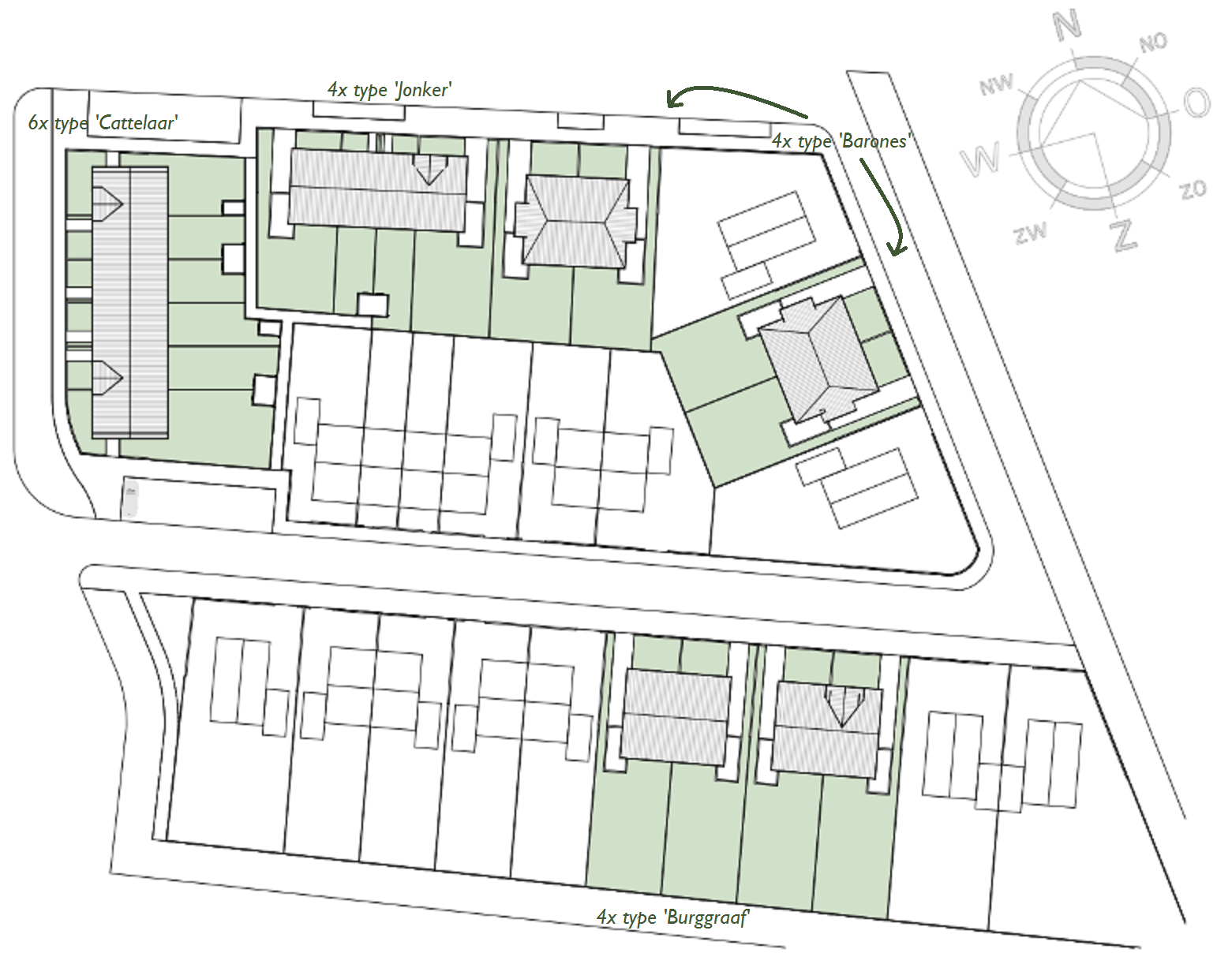 Plankaart Opbroek Noord Ter Steege