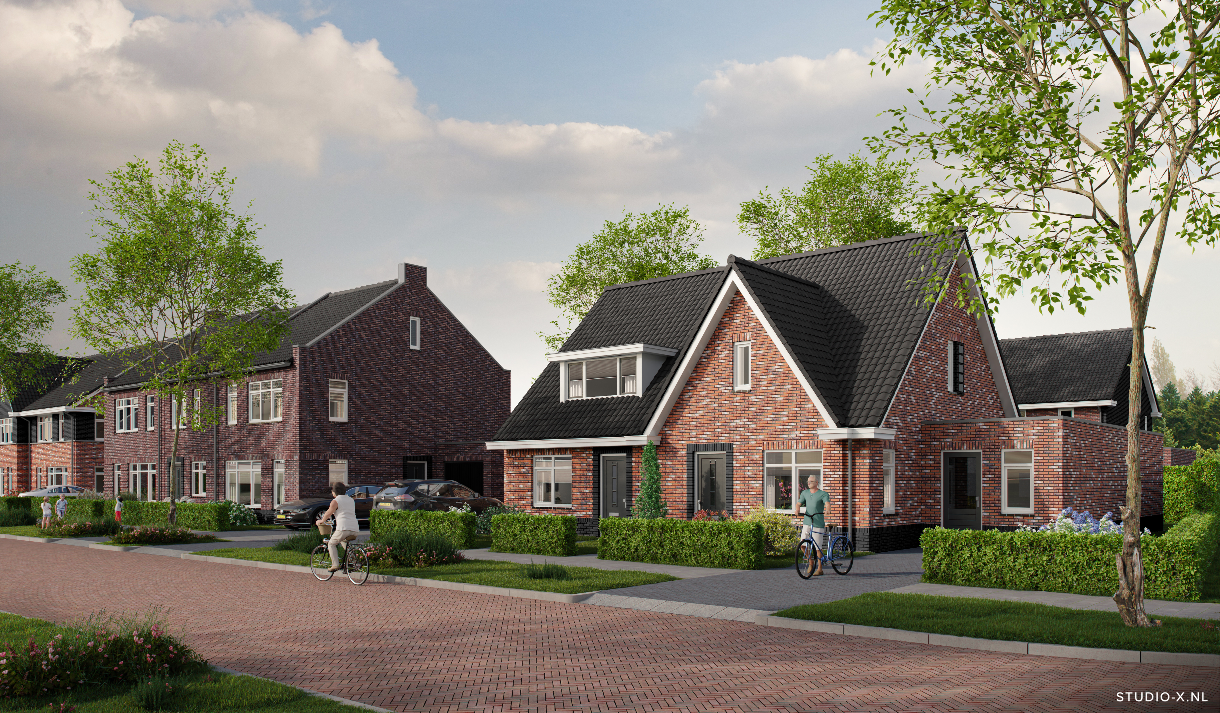 Weefhuys en Laanhuys kavel 27 31